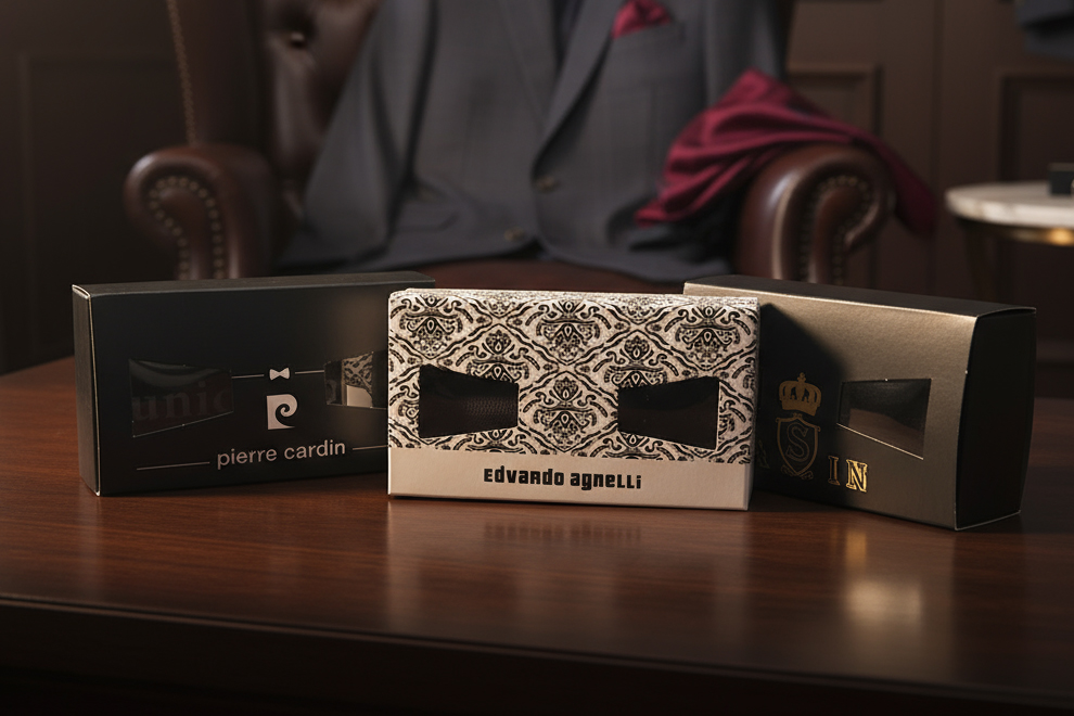 جعبه با پنجره شفاف PVC که محصول داخل آن دیده می‌شود